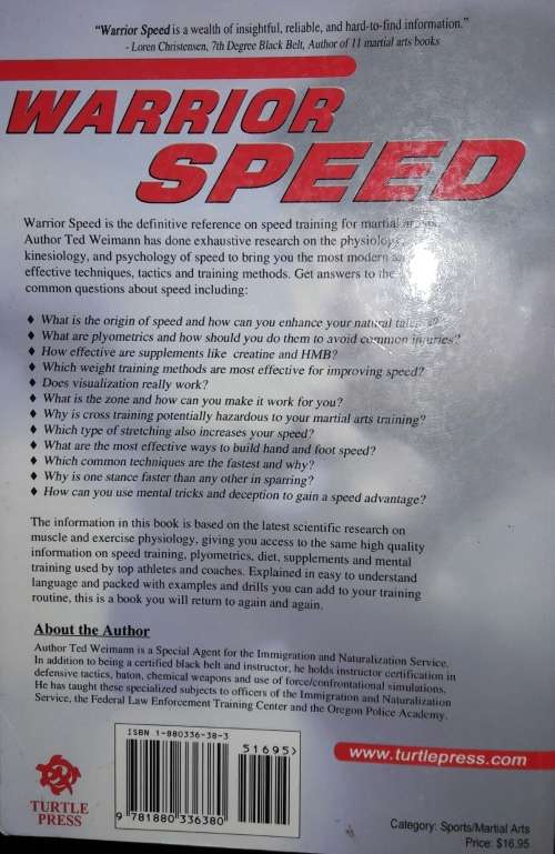 Warrior Speed - Ted Weimann