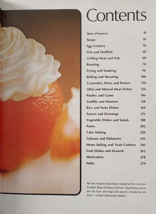 Gordon Bleu Cookery by Rosemary Hume & Muriel Downes
