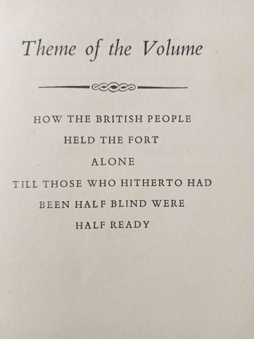 The Second World War Volume II Their Finest Hour by Winston Churchill