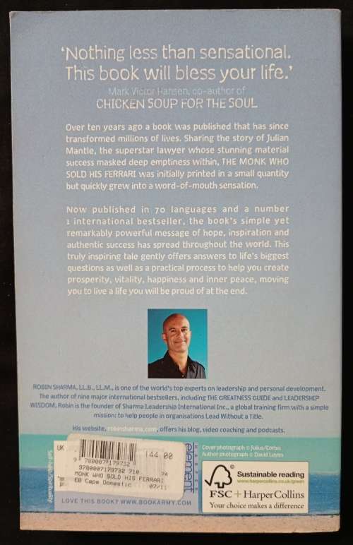 The Monk Who Sold His Ferreira by Robin Sharma