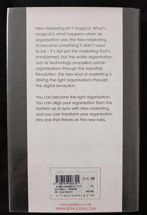Meatball Sundae by Seth Godin