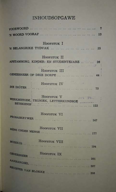 Sanger Van Die Suikerbosrand - Die Lewensverhaal van A G Visser - P H Langenhoven