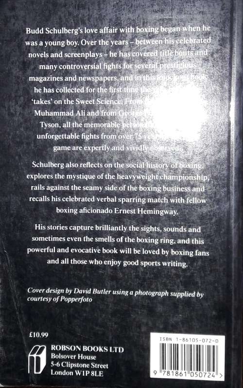 Sparring With Hemingway - And Other Legends Of The Fight Game - Budd Schulberg