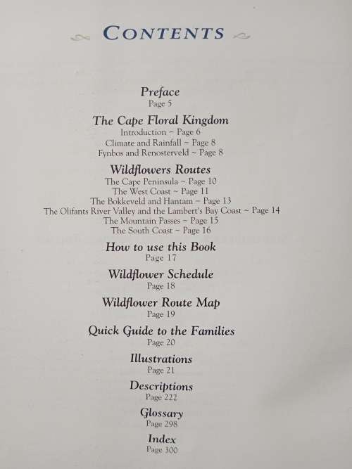 Wildflowers of the Fairest Cape by Peter Goldblatt & John Manning