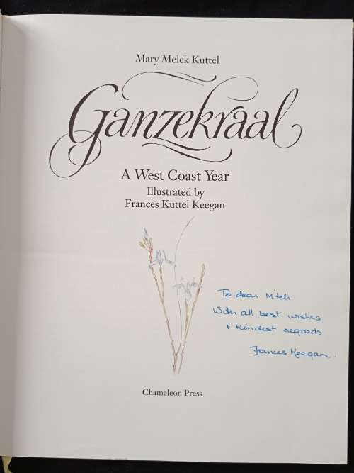Ganzekraal A West Coast Year by Mary Melck Kuttel