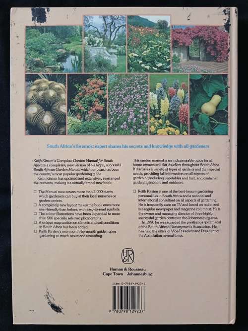 Keith Kirsten`s Complete Garden Manual for South Africa