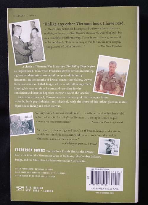 The Killing Zone My life in the Vietnam War by Frederick Downs