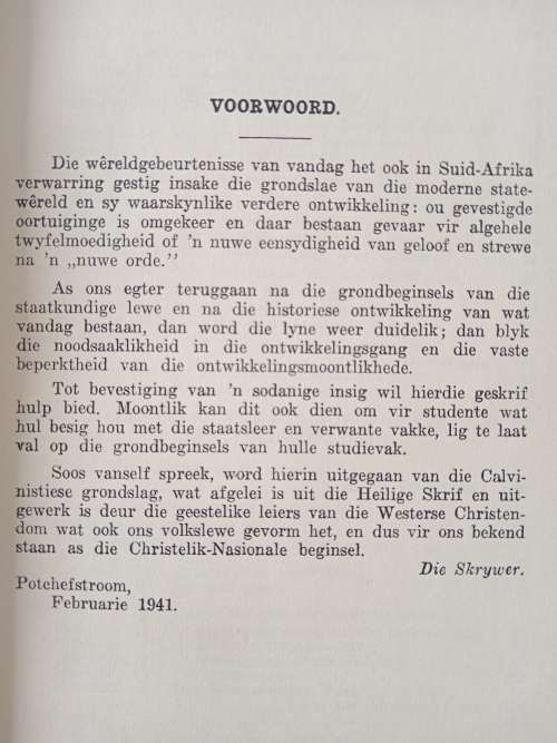 Die Verkennerreeks No.2 Die Moderne Staat by Prof L J du Plessis