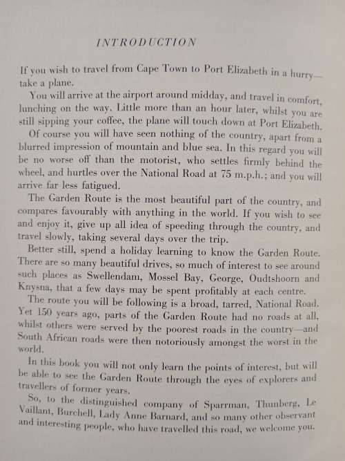 The Garden Route by Jose Burman