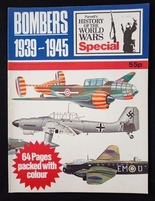 Purnell`s History of the World War Special Bombers 1939-1945 by Bryan Cooper & John Batchelor