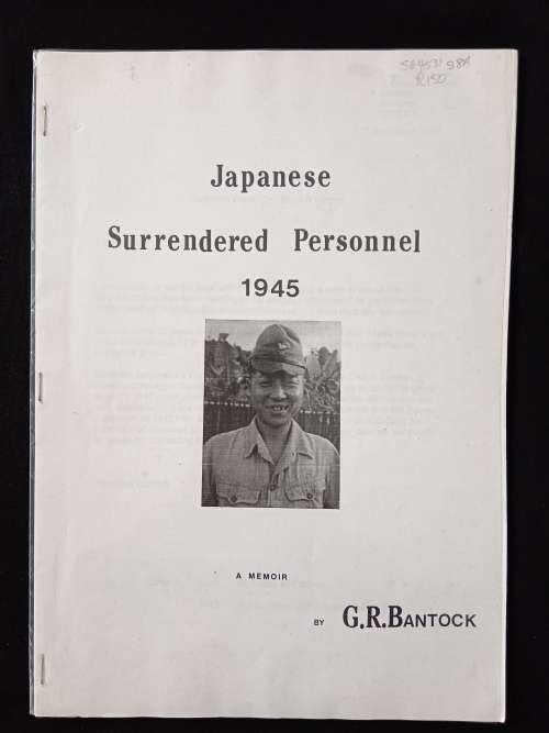 Japanese Surrended Personnel 1945 by GR Bantock