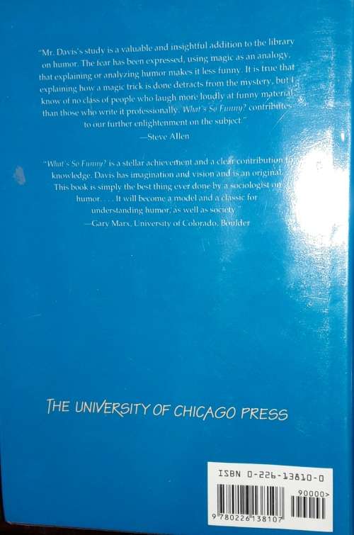 What`s So Funny - Murray S Davis