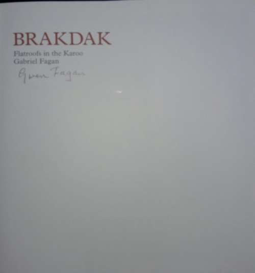 Brakdak - Gabrielle Fagan