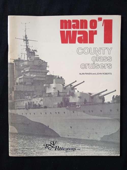 Man O 1 County class cruisers by Alan Raven & John Roberts