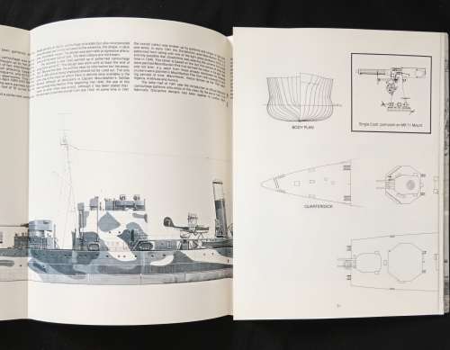 Man O 1 County class cruisers by Alan Raven & John Roberts