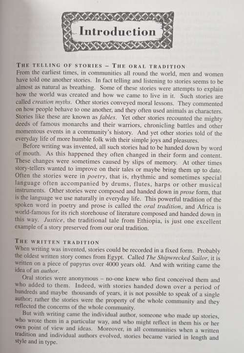 Looking for a Rain God & other short stories from Africa Selected & Introduced by Ian Gordon