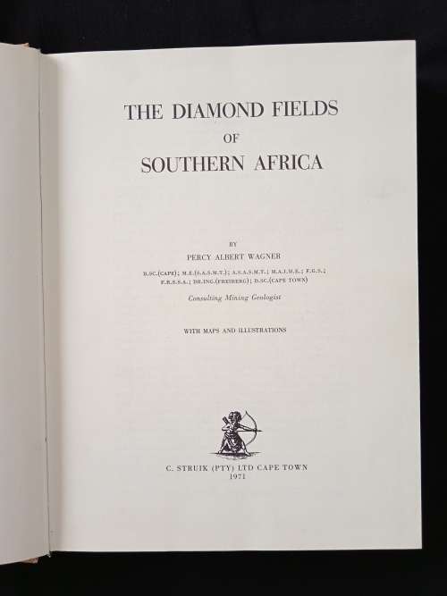 The Diamond Fields of Southern Africa by Percy Albert Wagner