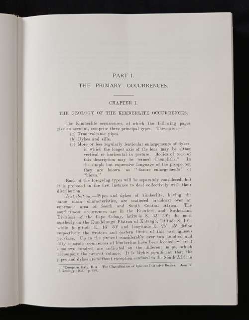 The Diamond Fields of Southern Africa by Percy Albert Wagner