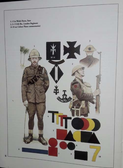 Men At War - British Territorial Units In World War 1 No. 53 - Del Prado and Osprey Publishing