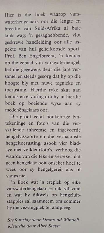 Varswaterhengel in Suider-Afrika by B J Engelbrecht