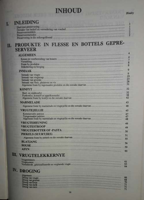 Voedselpreservering - Hersiene Gemetriseerde Uitgawe - Department van Onderwys en Kultuur