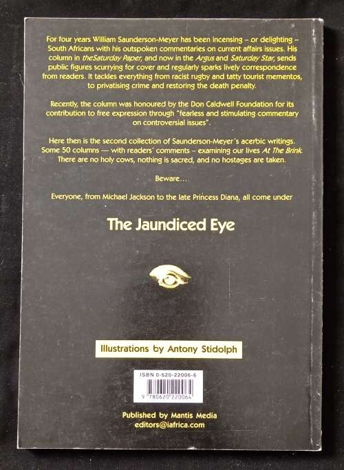 The Jaundiced Eye At The Brink by William Sanderson-Meyer