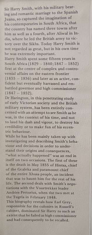 Sir Harry Smith Bungling Hero by A L Harrington