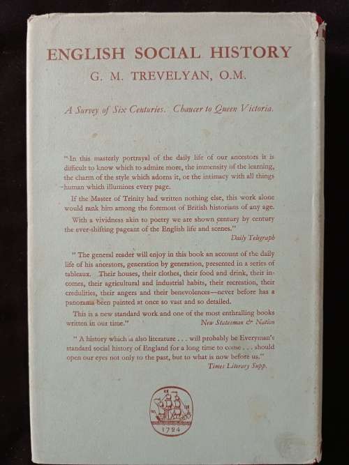 British His in The 19th Century & After 1782-1919 by George Macaulay Trevelyan