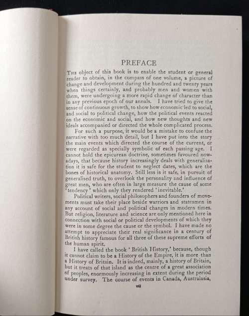 British His in The 19th Century & After 1782-1919 by George Macaulay Trevelyan