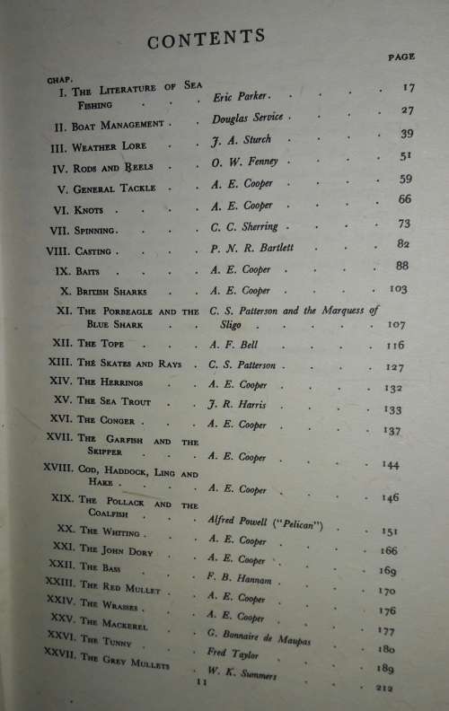 The Lonsdale Library - Volume XVII - Sea Fishing