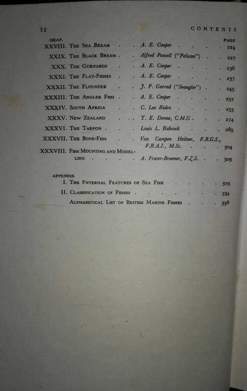 The Lonsdale Library - Volume XVII - Sea Fishing