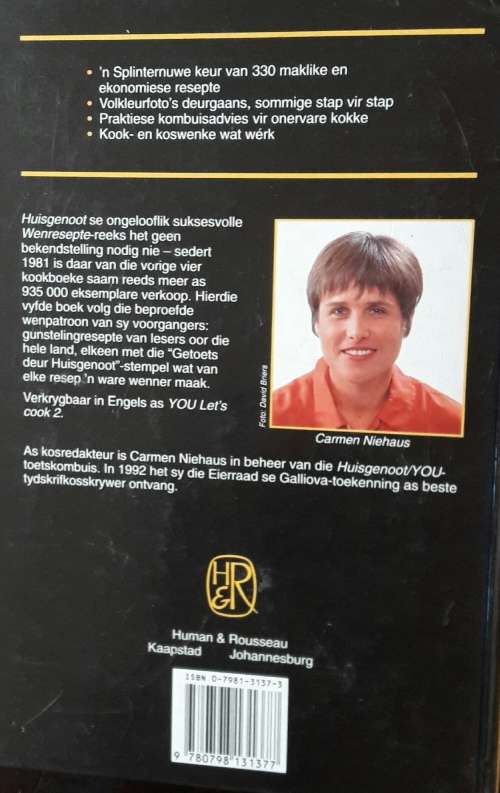 Huisgenoot Wenresepte 5 Carmen Niehaus