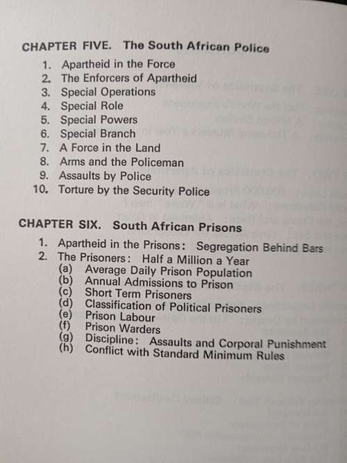 South Africa: The Violence of Apartheid by A Sachs