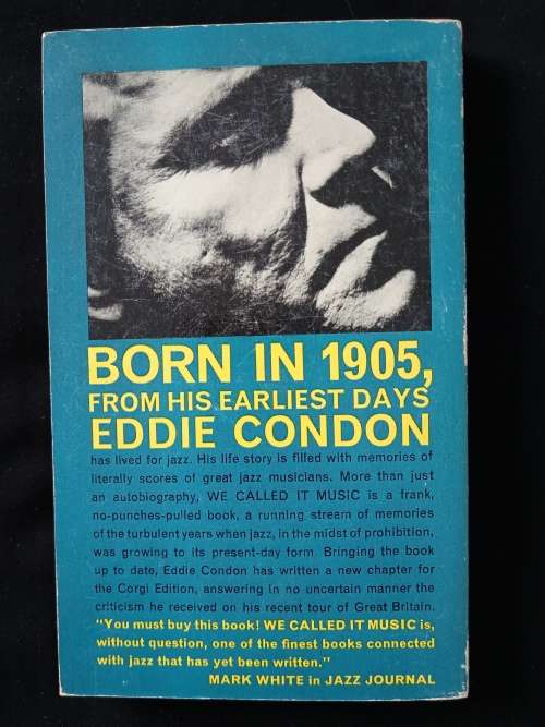 We Called It Music by Eddie Condon with Thomas Sugrue