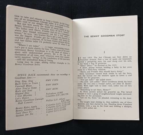 The Benny Goodman Story Foreword by Steve Race