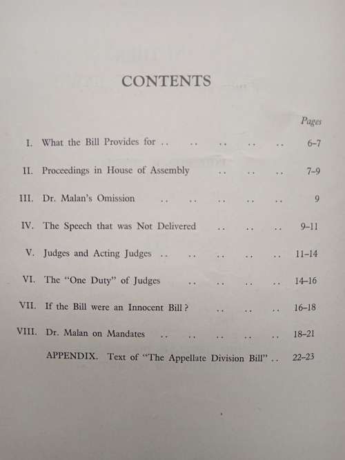 The `Suspended` Bill Another New Court of Law by The Hon R Feetham