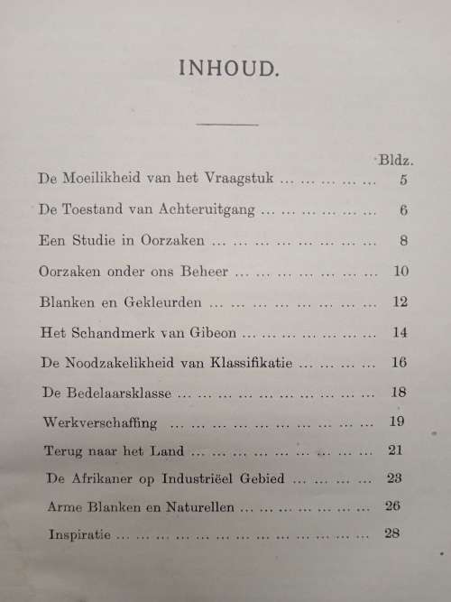 De Achteruitgang van Ons Volk De Oorzaken Daarvan & De Redmiddelen by Dr D F Malan