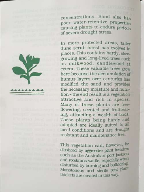 Plot Development and Gardening in the Coastal Zone