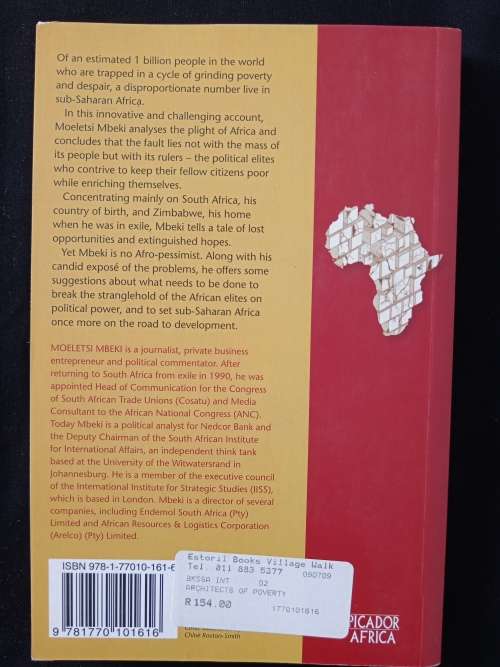 Architects of Poverty by Moeletsi Mbeki