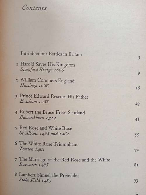 Battles & Battlefields by David Scott Daniell