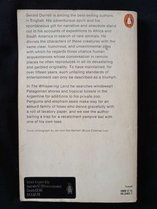 The Whispering Land by Gerald Durrell