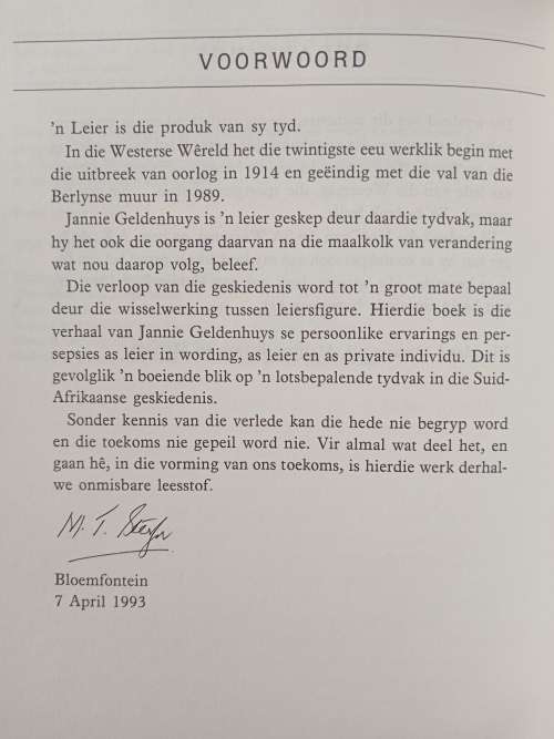 Dié wat wen ń Generaal se storie uit ń era van oorlog & vrede by Jannie Geldenhuys