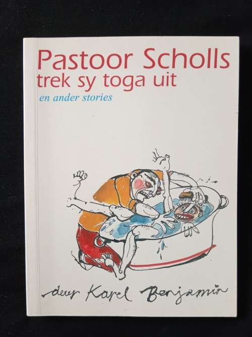 Pastoor Scholls trek sy toga uit by Karel Benjamin