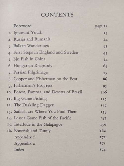 Fish, Fowl and Foreign Lands by J D Greenway