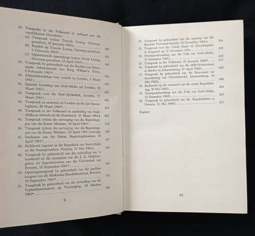 Verwoerd aan die Woord Toesprake 1948-1966 by Editor Prof A N Pelzer
