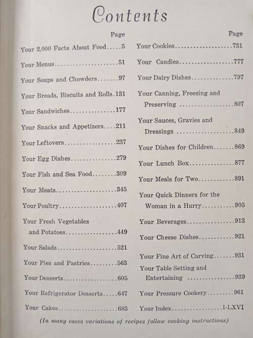 The New Family Cook Book Edited by Ruth Berolzheimer