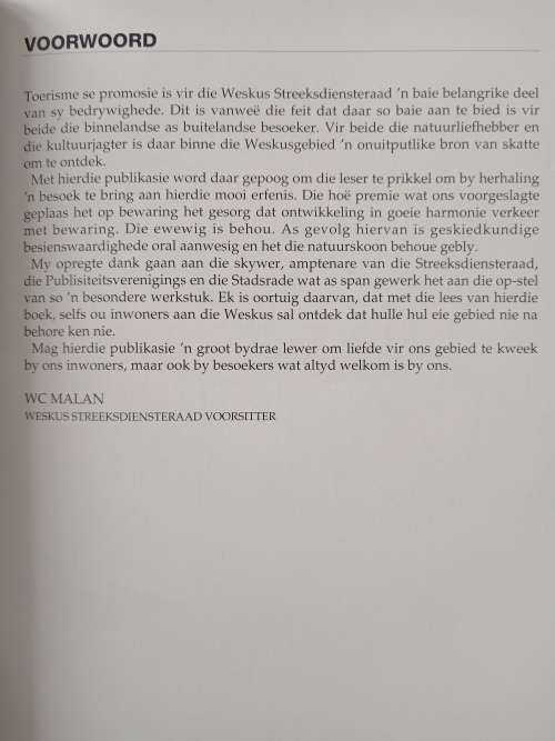 Weskus ń Toeristegids by Cornel Truter