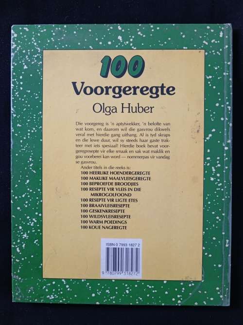 100 Voorgeregte by Olga Huber
