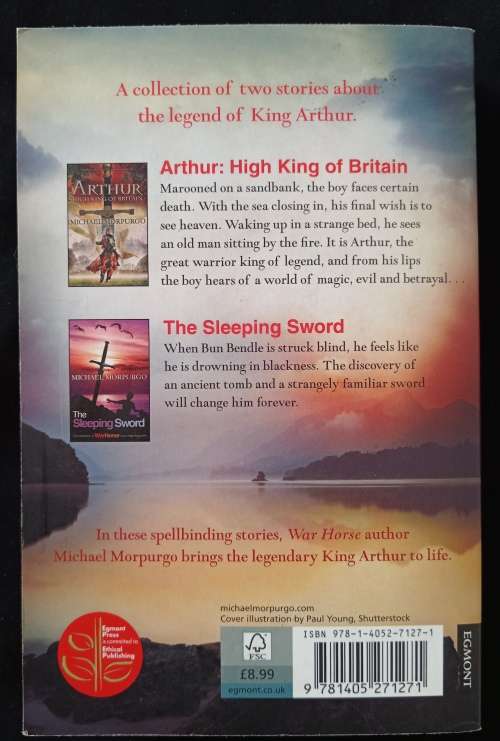 Stories of King Arthur 2 Books in one by Michael Morpurgo