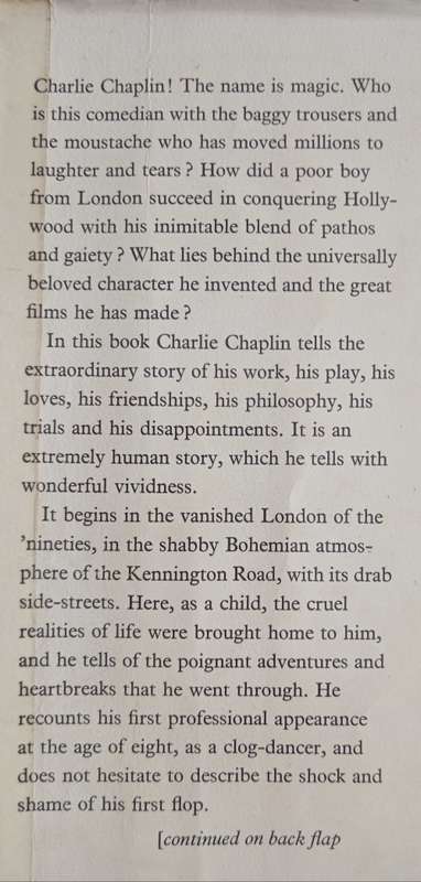 My Autobiography by Charles Chaplin